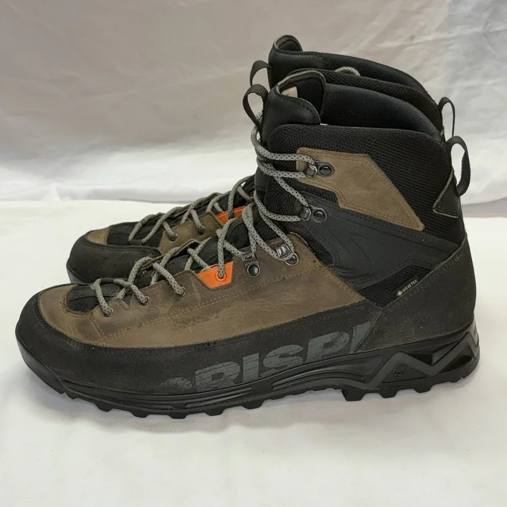 Crispi Altitude GTX Hiking Boots Mens's Size 13 US 47 EU Olive Green Waterproof